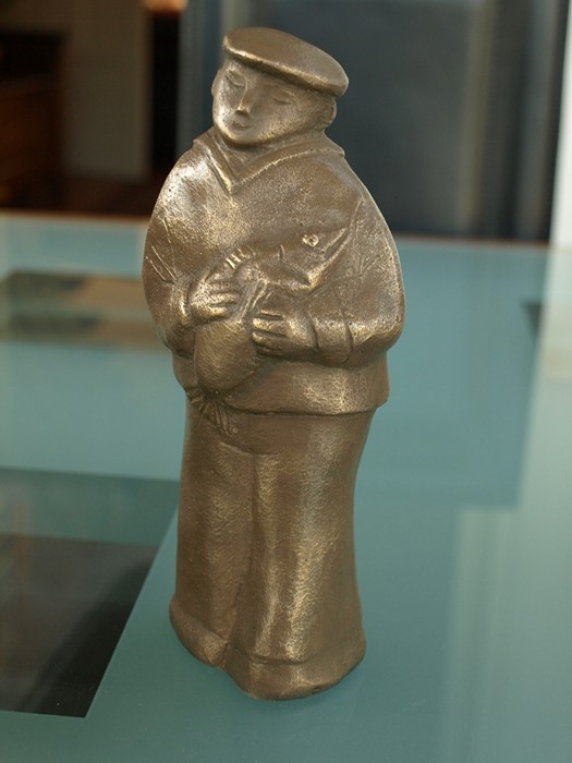 « Pêcheur » en Bronze.
